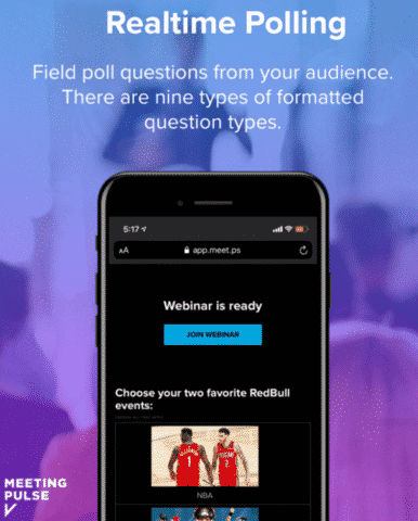 MeetingPulse - Real Time Polling Phone Image