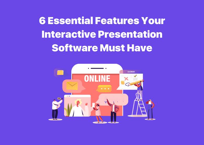 what features of presentation software
