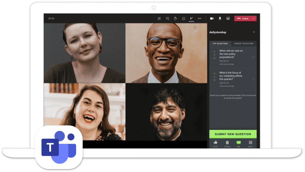 Microsoft Teams Audience Engagement Software 